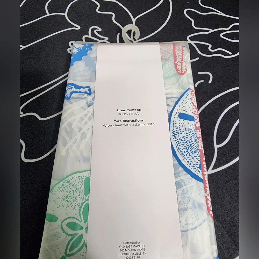 Comfort Bay Set of 3 PEVA Shower Curtains
